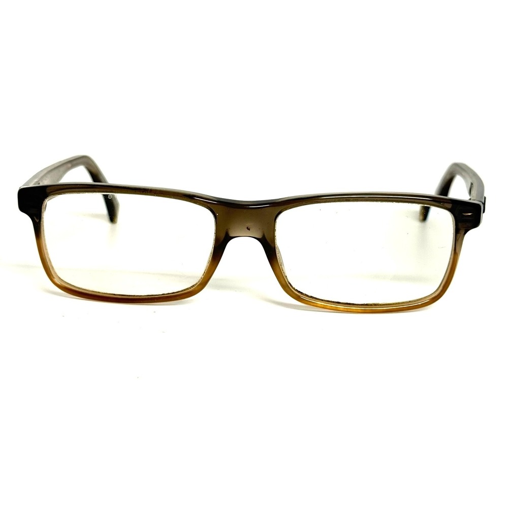 Giorgio Armani GA 901 XZO 140 Brown‎ Ombre Rectangular Eyeglass Frames Italy
